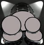 Blastech Drums with 16" Bass Drum 